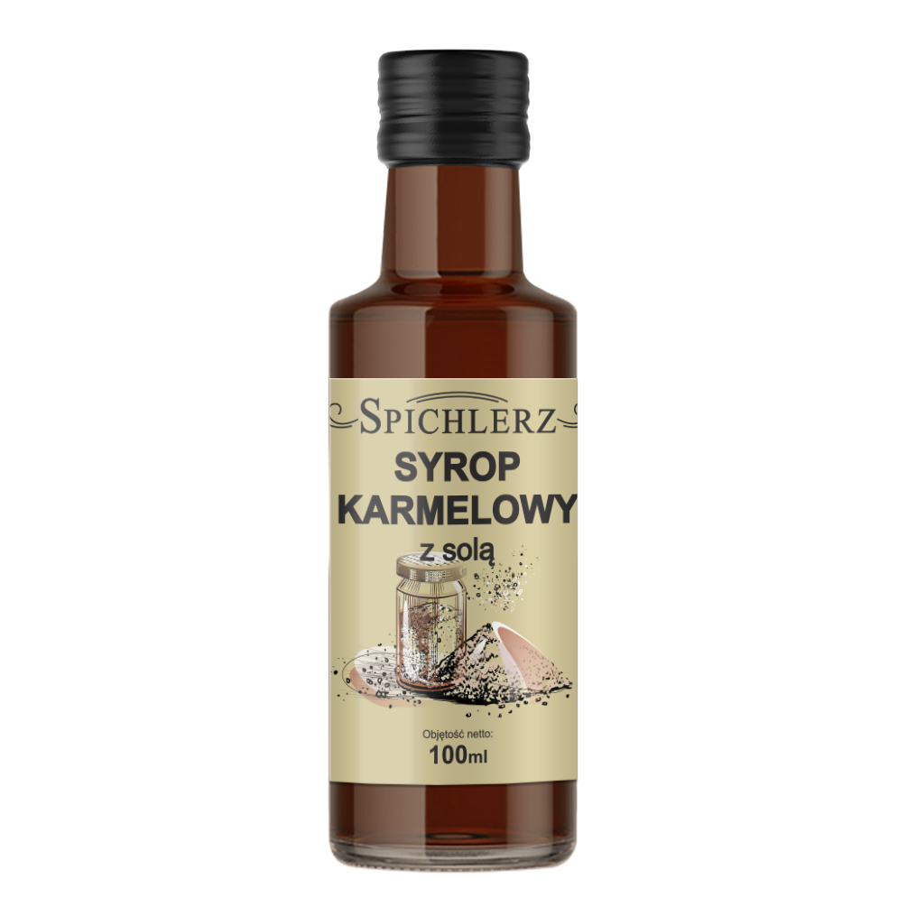 Syrop karmelowy z solą 100 ml